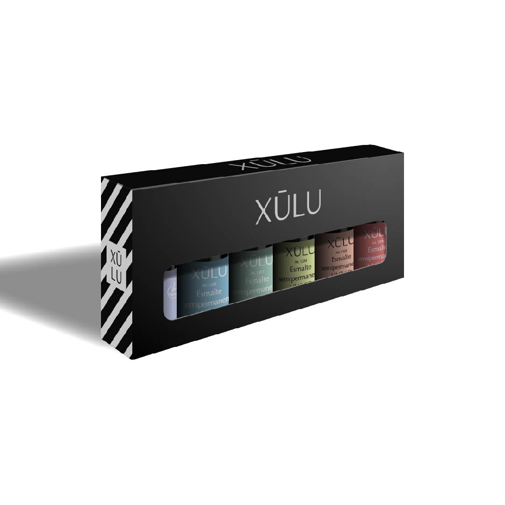 XÚLU PACK X 6 ESMALTES UV PASTEL POP | Vista 2